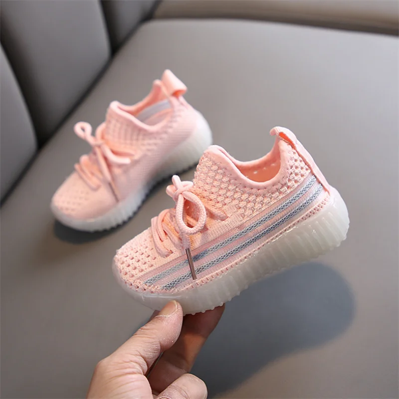 

2021 Autumn Children Shoes Boys Girls Sport Shoes Fashion Breathable Baby Shoes Soft Bottom Non-Slip Casual Kids Sneakers