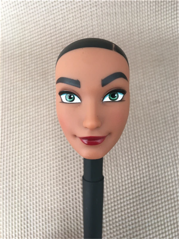 Полуночная маскарадная кукла Малефисента русалки головы Рапунцель волосы с