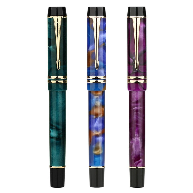 Ручка перьевая с иридиевым наконечником двухцветная| |