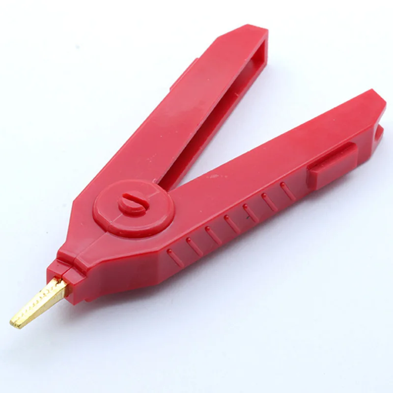 1pc 90mm Alligator Clips 3colors black/red/grey available Gold-plated Crocodile Electrical Jumper Wire Clip | Обустройство дома