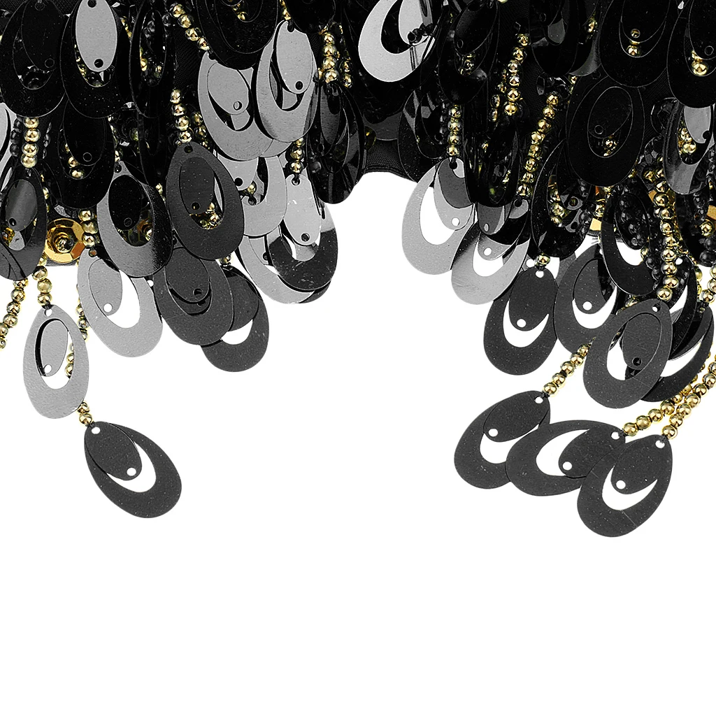 Бюстгальтер для танца живота с бисером топ блестками костюм певицы черный