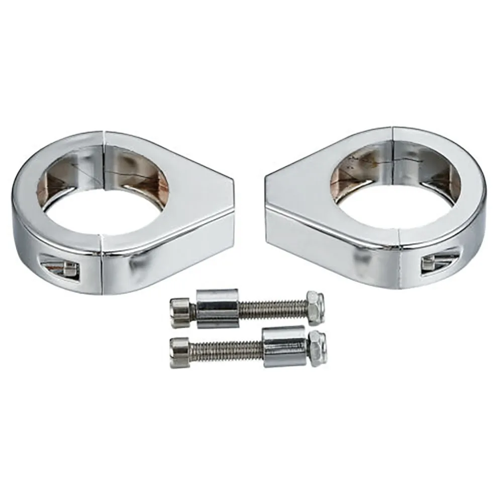 

41mm Turn Signal Bracket Bracket Clamp Chrome Motorcycle Relocation Useful