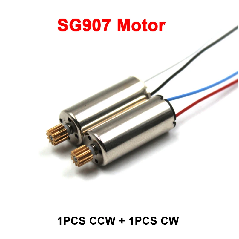 Оригинальный двигатель SG907 CW CCW для радиоуправляемого дрона квадрокоптера 4K 5G Wifi