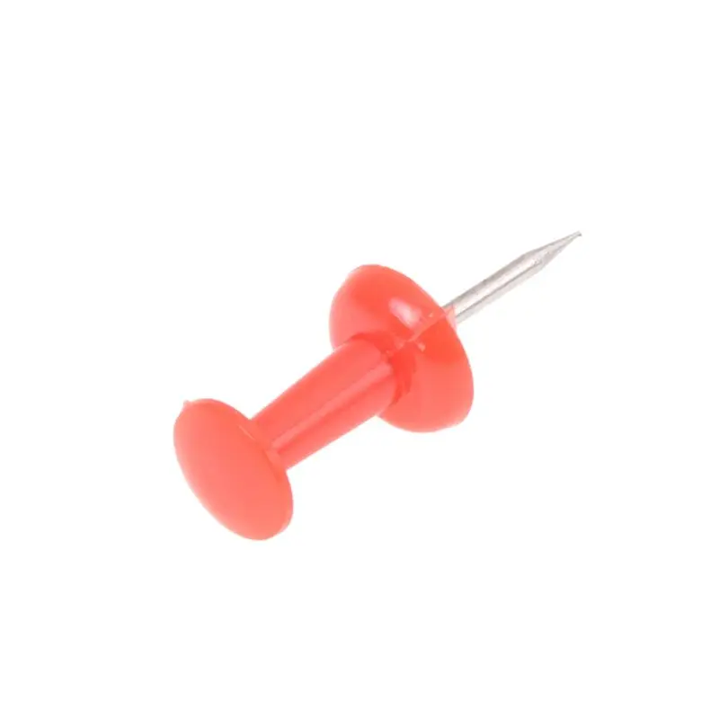 

100pcs Coloured Push Pin Drawing Map Pins Notice Office School