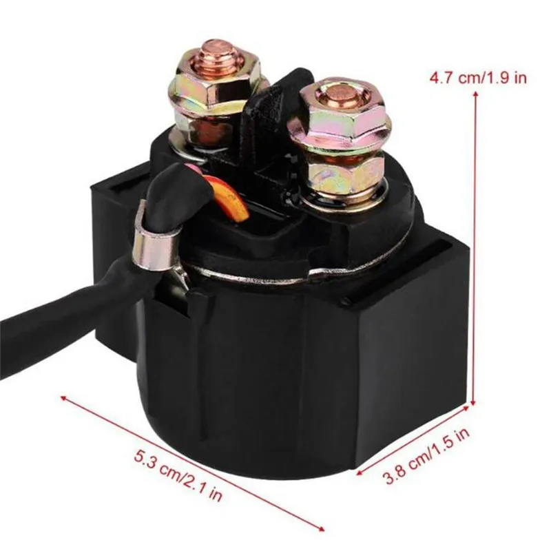 1 шт. электромагнитное реле для стартера мотоцикла скутера квадроцикла GY6 50CC 125CC