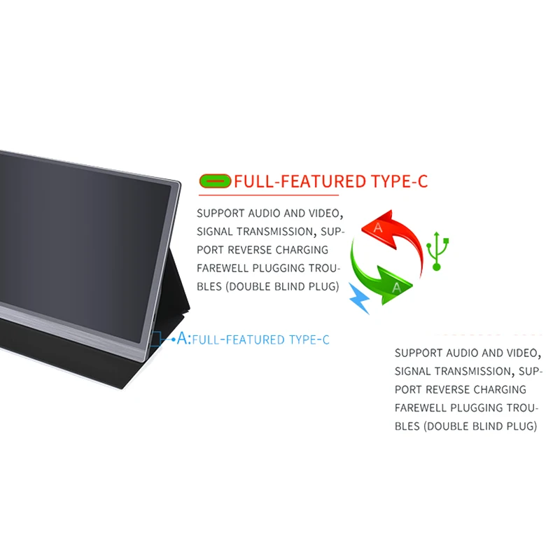 AAAJ 15.6 1080P USB Type C Touch Sn портативный монитор для Ps4 переключатель телефона игровой
