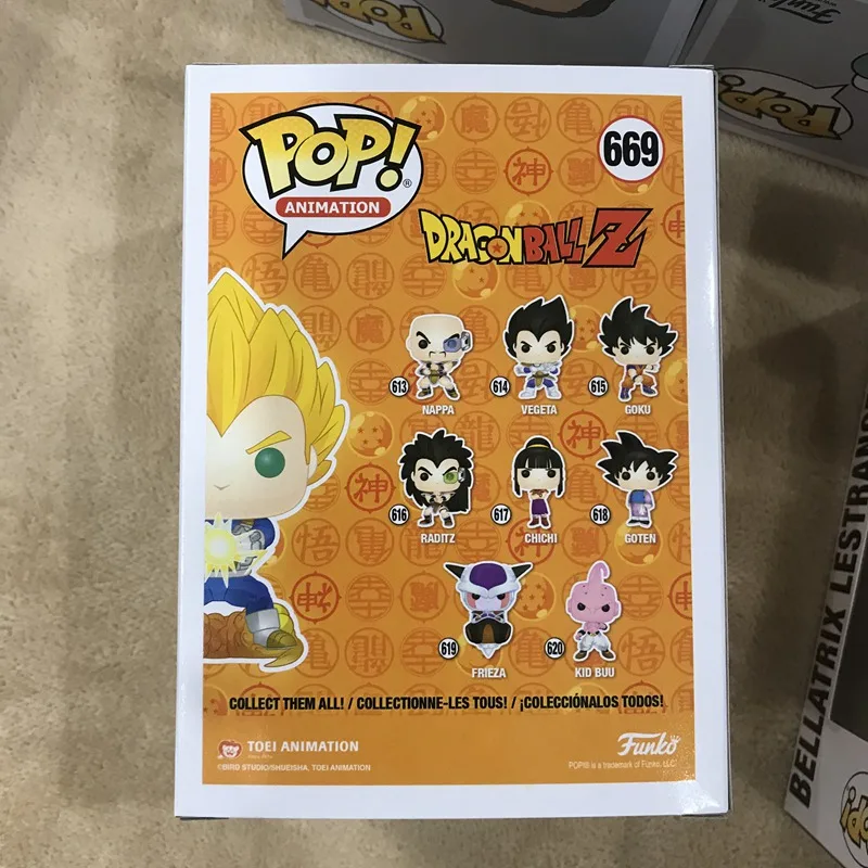 NYCC эксклюзивная официальная Funko Dragon Ball Z-Vegeta(Final Flash) Виниловая фигурка Коллекционная модель игрушки в коробке