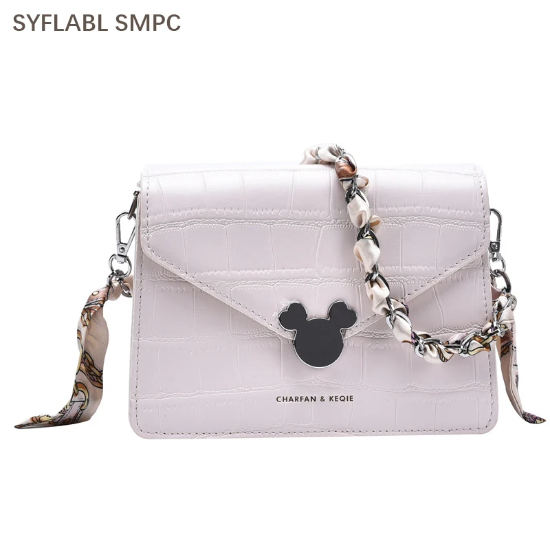 

Fashion Chain Crossbody Bag for Women 2021 New Simple Style Luxury Casual Shoulder Bag Ladies Design PU Leather Handbag