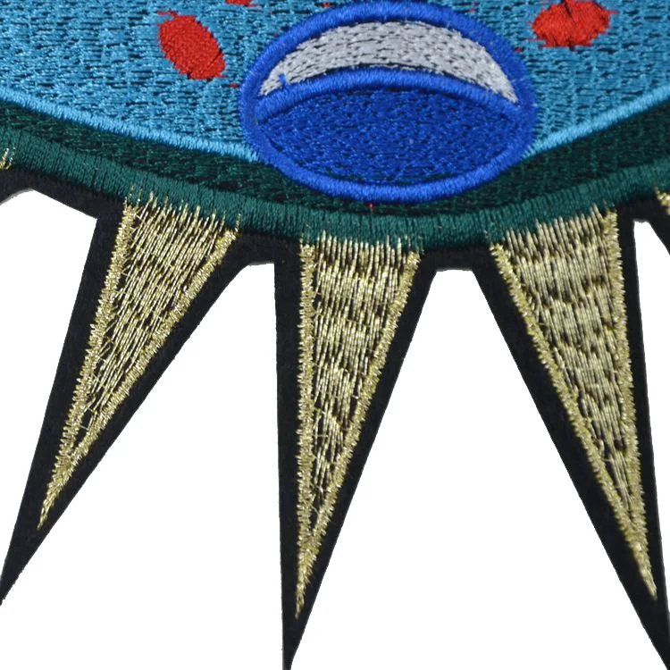 Большой Космический корабль вышивка нашивки значки стикер железа на патч для