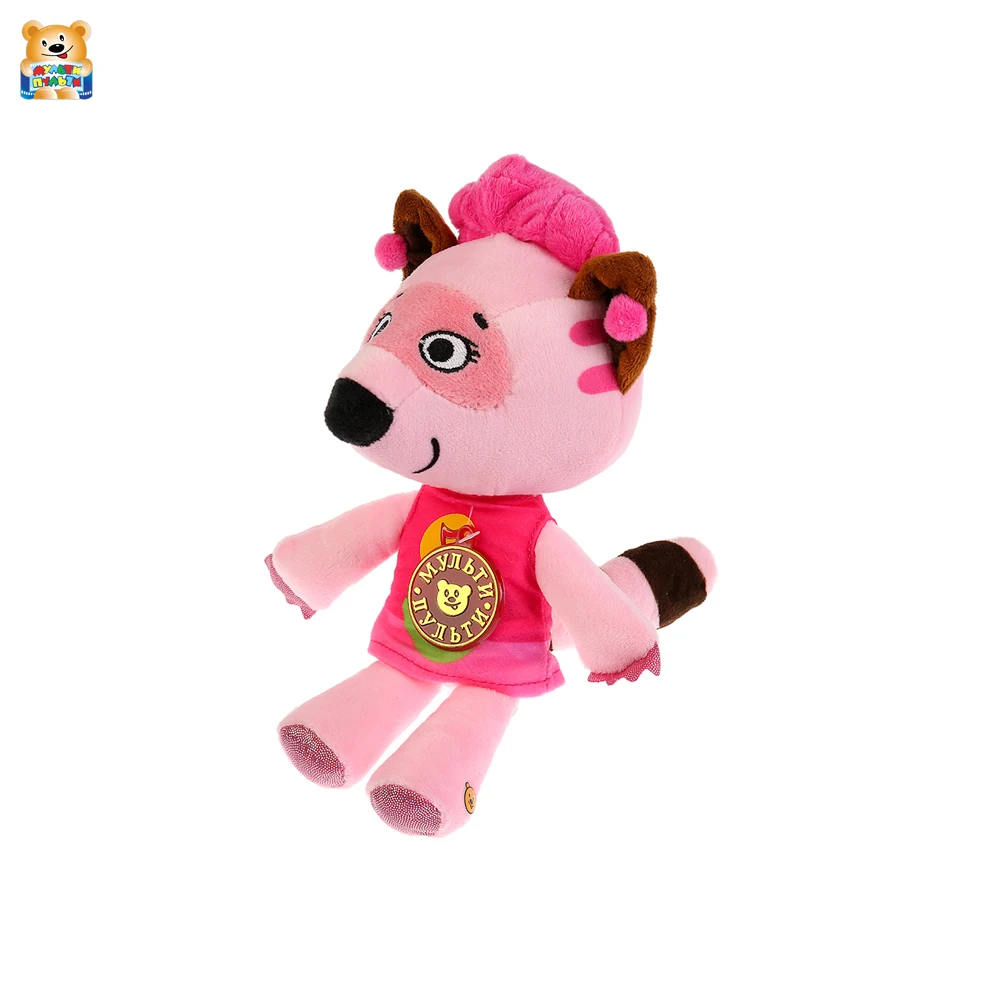 Игрушка мягкая Мульти пульти Енот Соня из мультфильма Ми Мишки русская озвучка 20