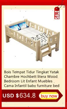 Infantiles Meble Litera деревянный Yatak Odasi mobillya Деревянный светильник для спальни детская мебель кровать