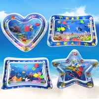 rooxin baby crawling mat inflatable pat cushion child play mat cushion ocean fish water cushion parent child interactive toy
