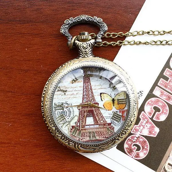 2020 мужские и женские карманные часы в ретро стиле бронзовые античный чехол