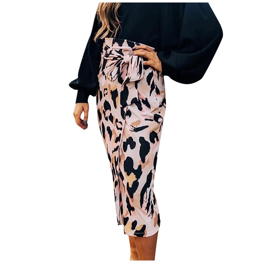 Женское пляжное платье с леопардовым принтом SAGACE Пляжное Платье большого