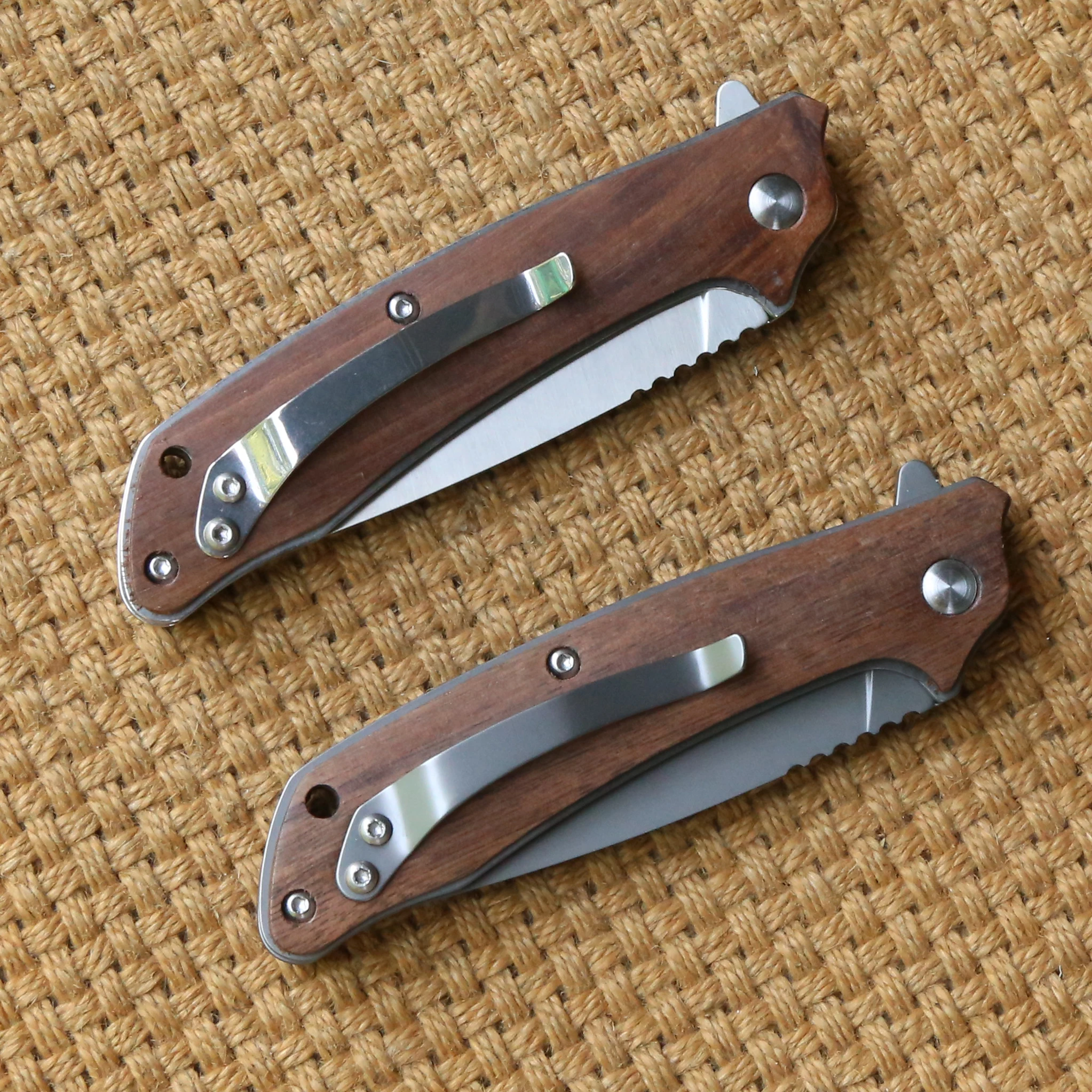 ТИГЕНД ОЕМ малый складной нож с лезвием из 9cr18mov, рукояткой из дерева, карманный фруктовый нож для отдыха на природе, выживания, кемпинга, охоты, ЭДК инструменты on.