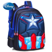 disney marvel captain america spider man childrens backpack boys girls travel backpack kawaii student school bag pencil case