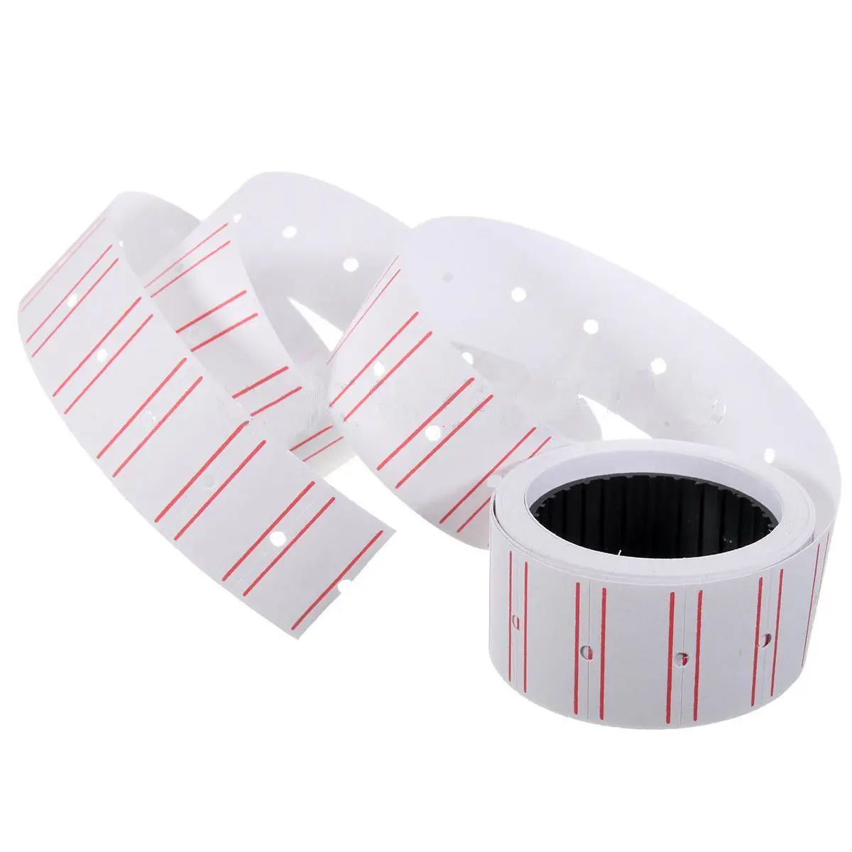 

10 Rolls (500 Labels/Roll) White Self Adhesive Price Label Tag Sticker Office Supplies 20x12mm Price Label Paper Tag Sticker