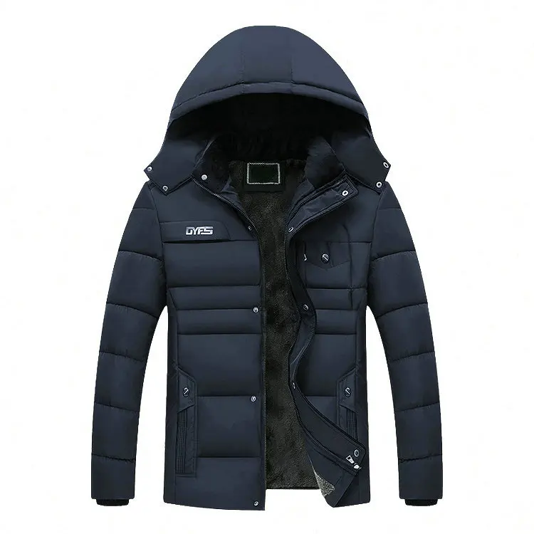 Толстая теплая зимняя парка, Мужская Флисовая Куртка с капюшоном, мужское зимнее пальто, куртки-карго в стиле милитари, Мужское пальто, улич... от AliExpress WW