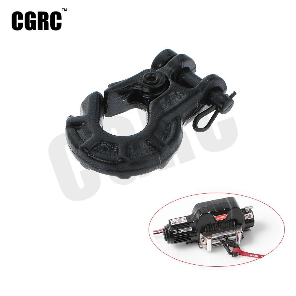 Металлический крюк для лебедки спасательная Пряжка 1/10 RC Crawler Car Traxxas TRX4 TRX6 G63 RC4WD D90