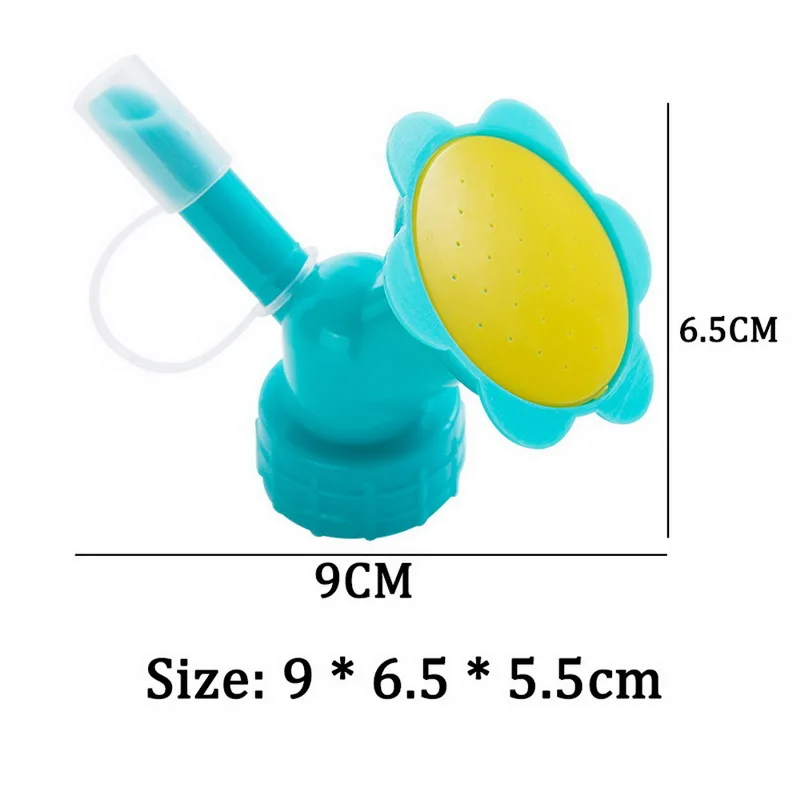 

2 In 1 Gardening Sprinkler Watering Can Nozzle For Bottle Plastic Sprinkler Irrigation Shower Head Indoor Waterers Garden Tool