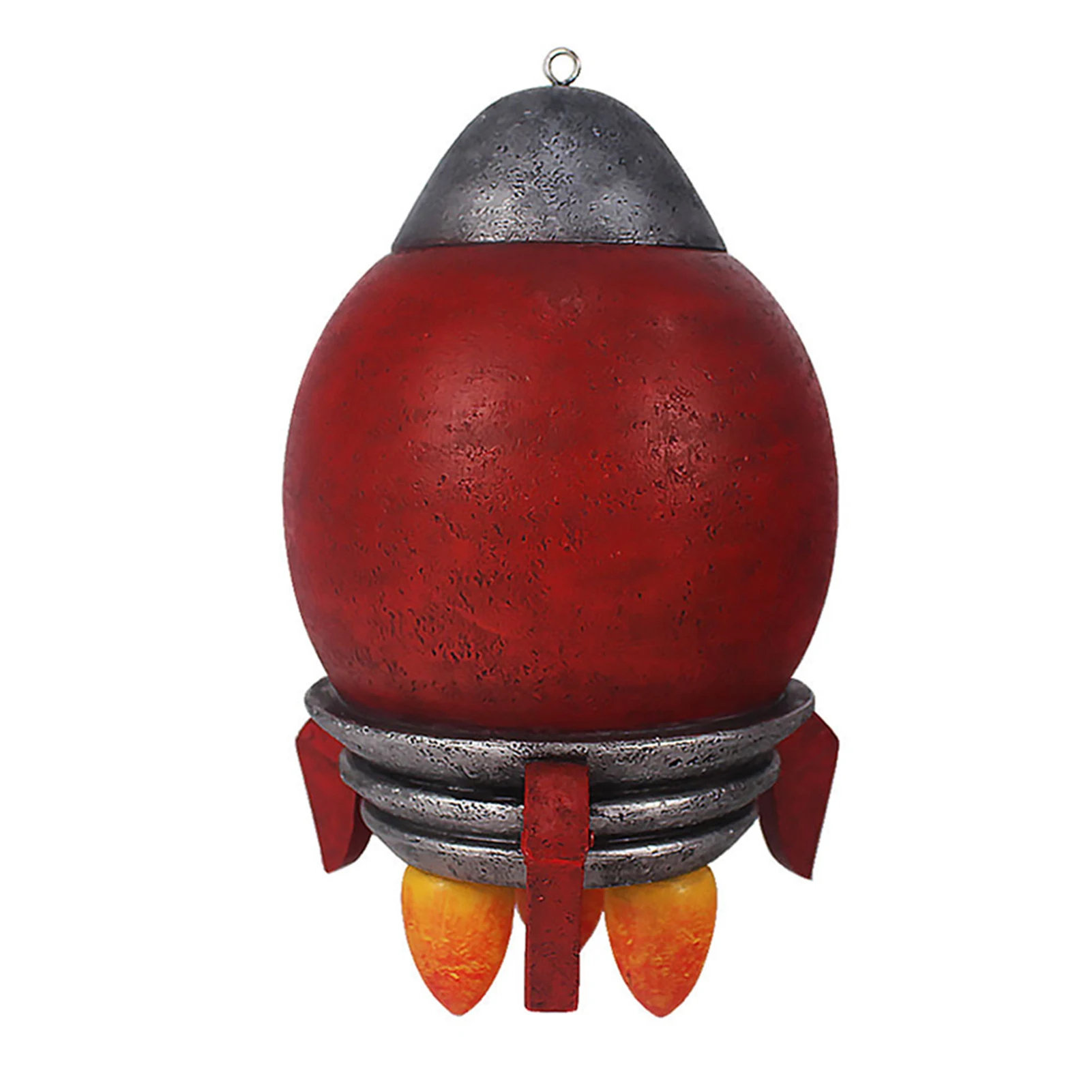 

Rocket Hand-Painted Bird House Outdoor Bird Hut Waterproof Birdhouses for Outdoors Hanging Garden Birdhouse