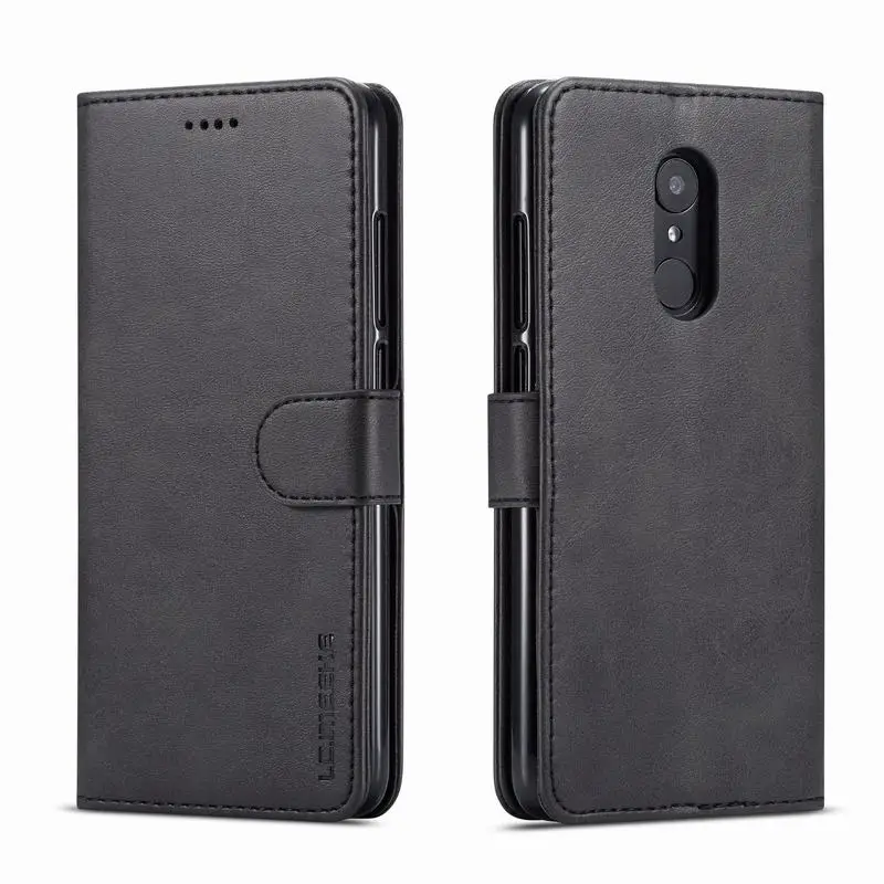 Чехол для Xiaomi Redmi 8 кожаный чехол бумажник A флип телефона с отделением карт