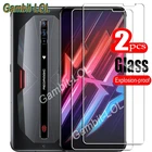 Для ZTE Nubia красный Магия 6 Pro NX669J-P закаленное Стекло защитная рамка RedMagic 6Pro NX669J 6,8 дюймов Экран Защитная крышка телефона пленка