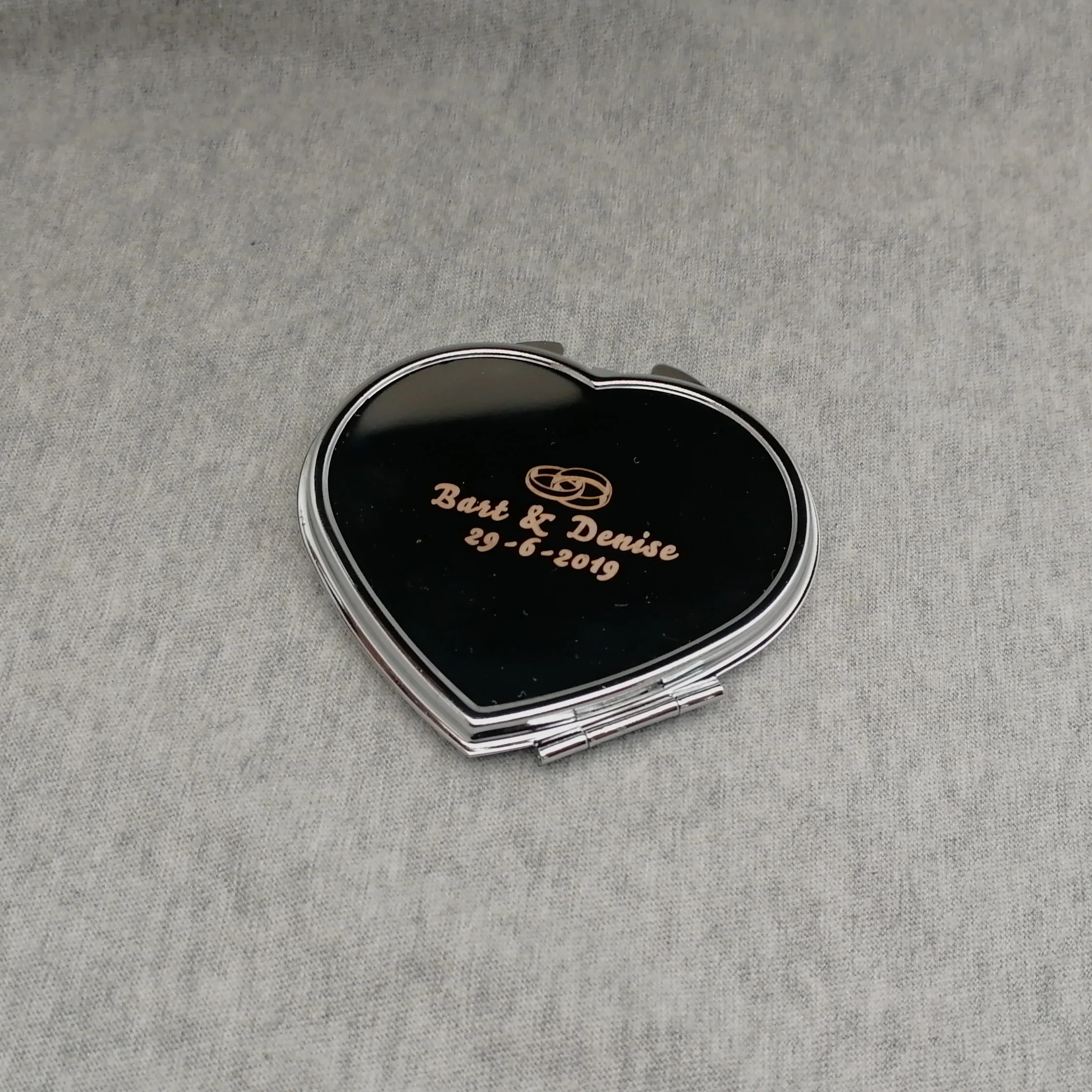 Женские карманные зеркальные персонализированные свадебные услуги с вашим