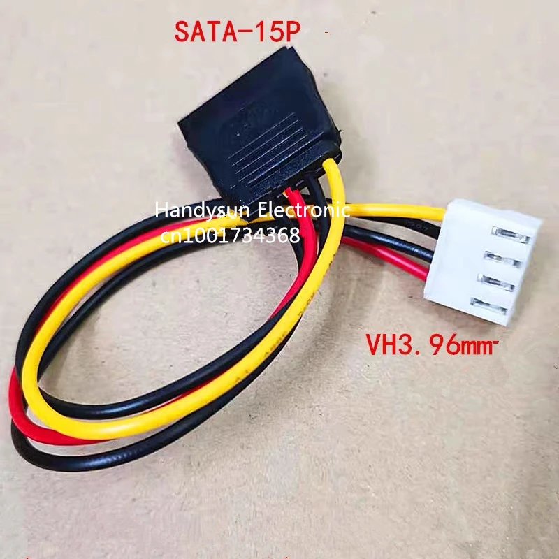 SATA 15Pin male к 4Pin VH3.96mm Female 15-контактный 4-контактному FDD адаптеру для гибких дисков