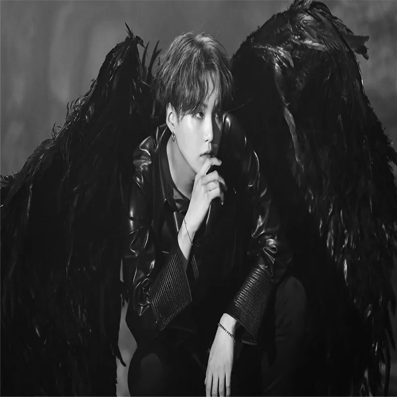 8 шт./компл. Kpop Bangtan Boys карта души 7 постер темная версия Фотокарта концепция фото