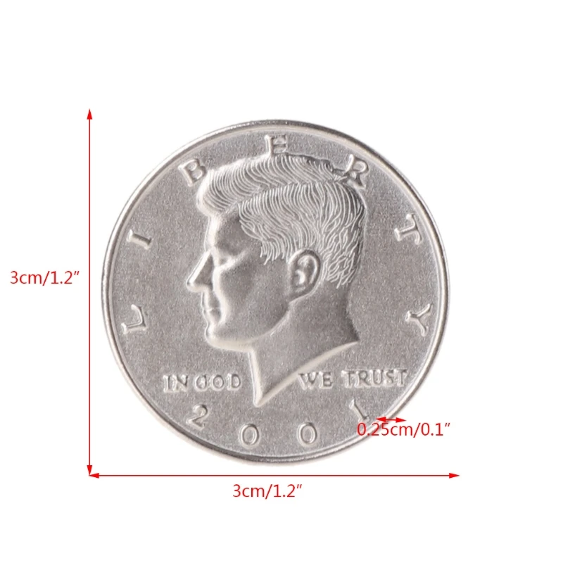 Новинка 2020 магнитная монета Бабочка и деньги Волшебная половина монет | Игрушки