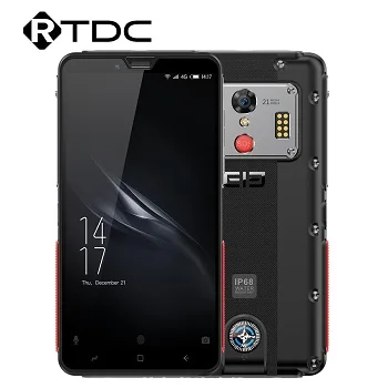 Elephone Soldier 5,5 ''Android 8,0 смартфон 4 Гб 128 ГБ MTKX25 Deca core 16:9 полноэкранный 5000 мАч мобильный телефон с боковым отпечатком пальца