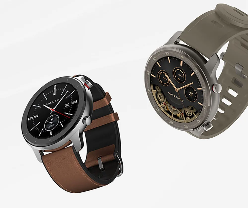 Глобальная версия Amazfit GTR 47 мм Смарт-часы Huami 5ATM водонепроницаемые Смарт-часы 24 дня батарея gps управление музыкой для Android IOS