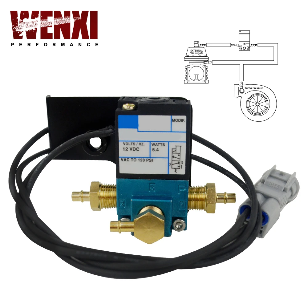 

EBC 3 Port Electronic Turbo Boost Control Solenoid Valve For 08-18 Subaru STI Nickel Plug WX-ECU01