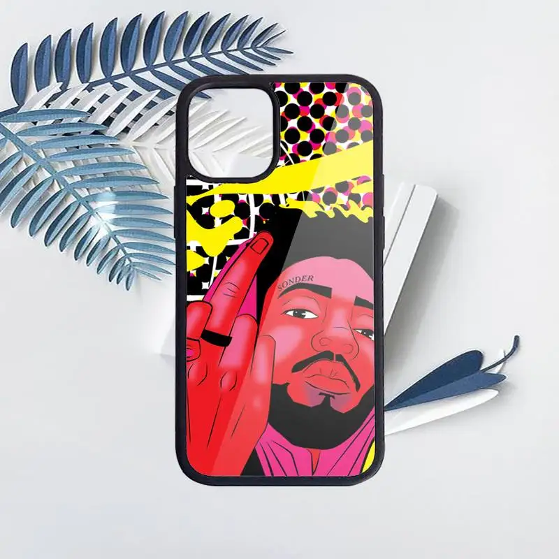 

Brent Faiyaz Singer Phone Case for iPhone 11 12 pro XS MAX 8 7 6 6S Plus X 5S SE 2020 XR Hard PC