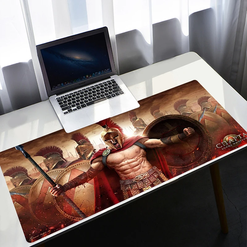 Коврик для мыши 800x300 игровой Спартанский коврик компьютерный Настольный оптом