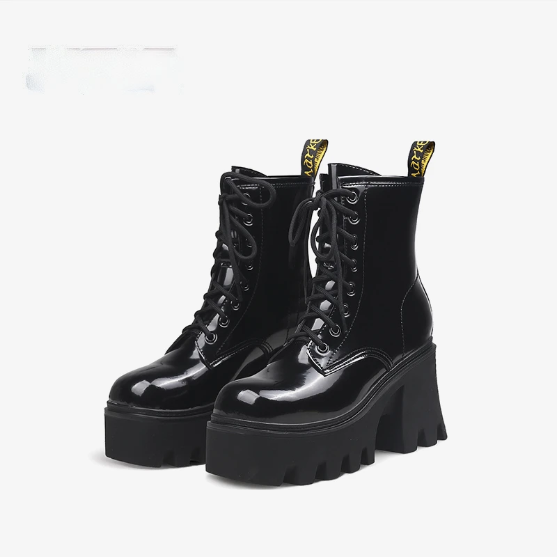 New Autumn and Winter Martin Boots Thick-soled Platform Trifle Short Boots Women's Motorcycle Women's Boots Women's Shoes Boots