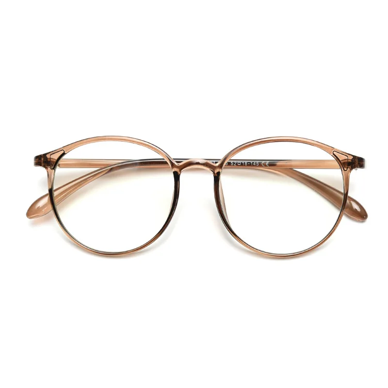 Новинка ультралегкие очки TR90 в круглой оправе гибкие для близоруких модные