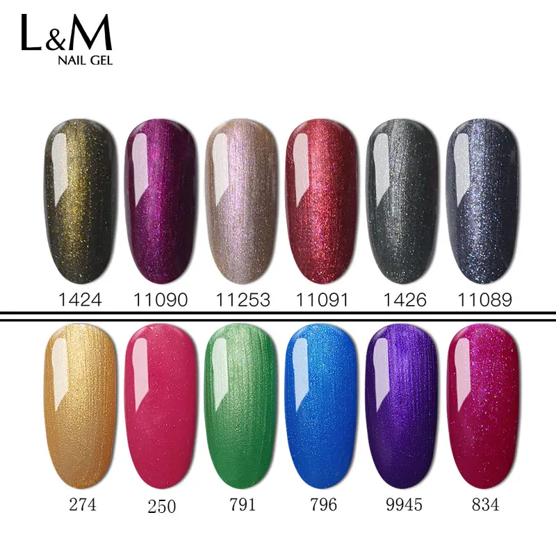 24pcs/set IDO gelpolish free New series twilight glitter stars nail gel polish UV soak off elegant health beauty long lasting | Красота и