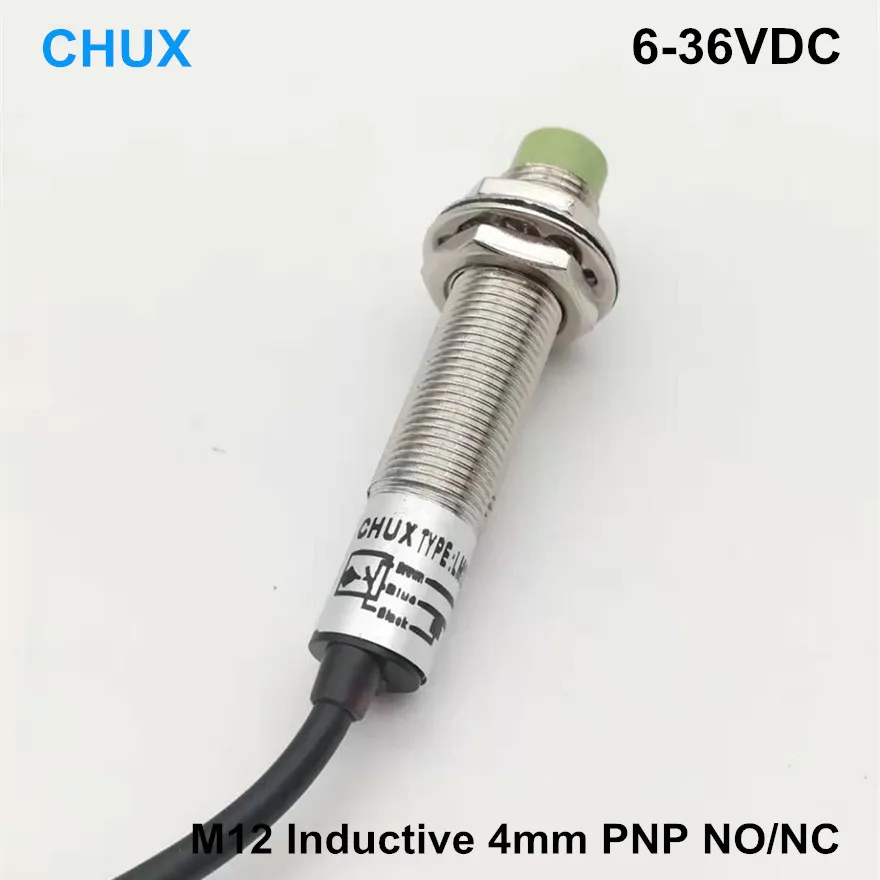 M12 индуктивный датчик приближения PNP IM12 4 DPA DPB без NC DC6 36V мм Переключатель