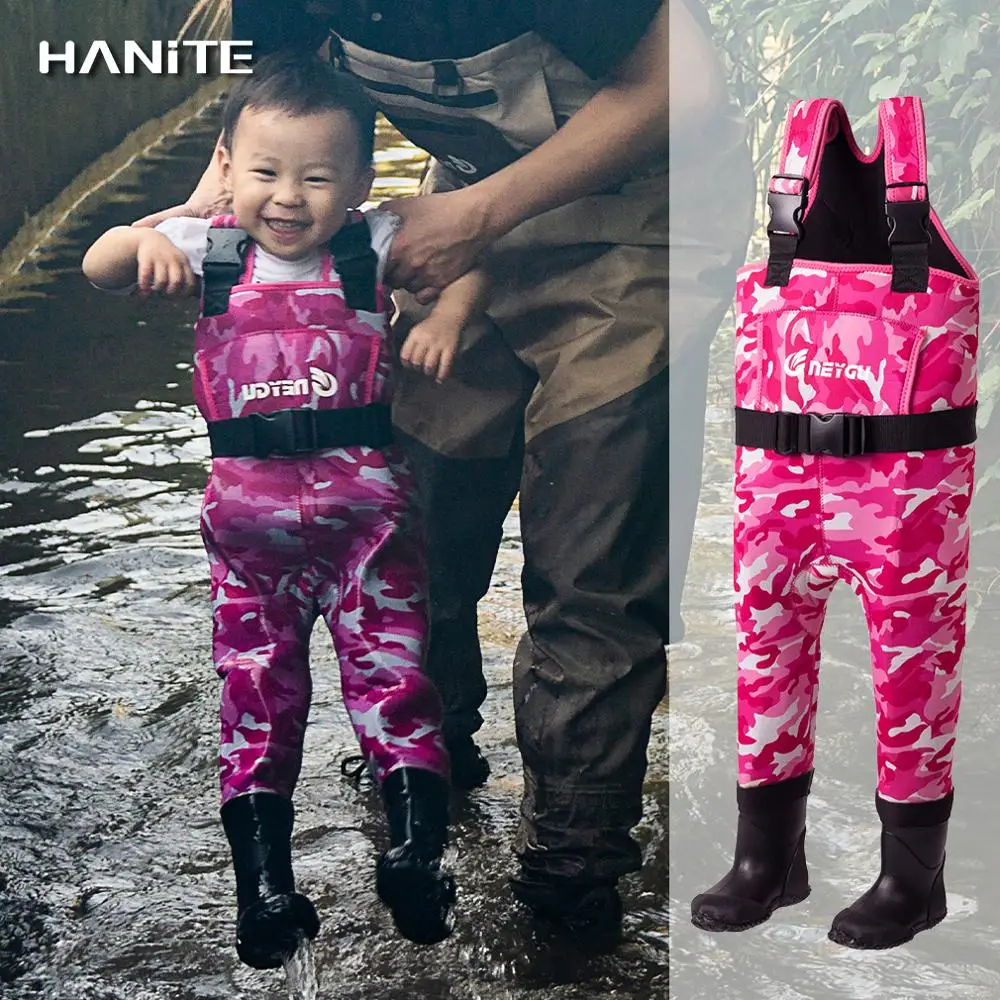 Утолщенные Детские неопреновые термостойкие и водонепроницаемые нагрудные