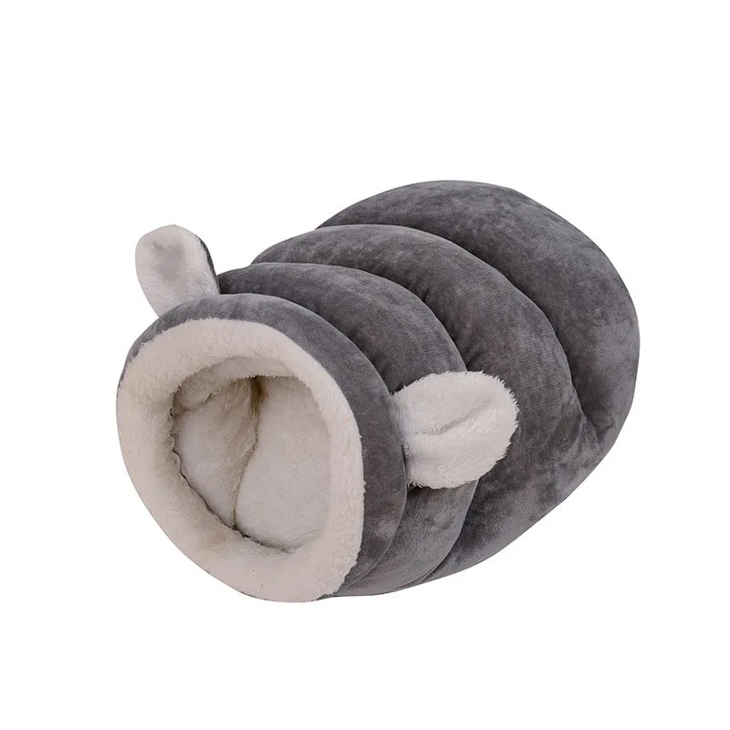 

Cat Bed Cave House Beds Dog Kitten Mat Nest Kennel Soft Sofa Sleeping Bag Mats Cushion For Cats Dogs Supplies