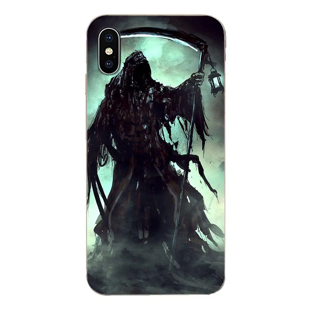 Для Xiao mi 3 4 4C 4i 5 5S 5X6 6X8 SE Pro Lite A1 Max x 2 Note style Design Grim Reaper Gothic Death Angel | Мобильные телефоны