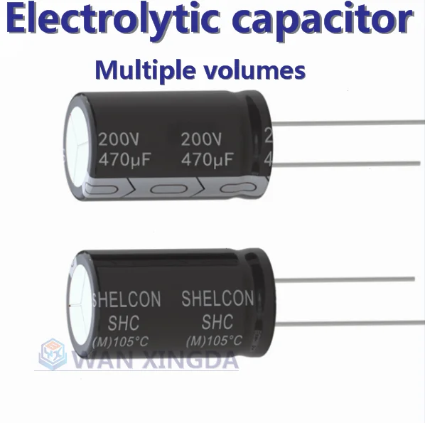 20PCS 10V 16V 25V 35V 50V 63V 100V 400V 450V Aluminum Electrolytic Capacitor 47UF 100UF 220UF 330UF 470UF 680UF 1000UF1500UF