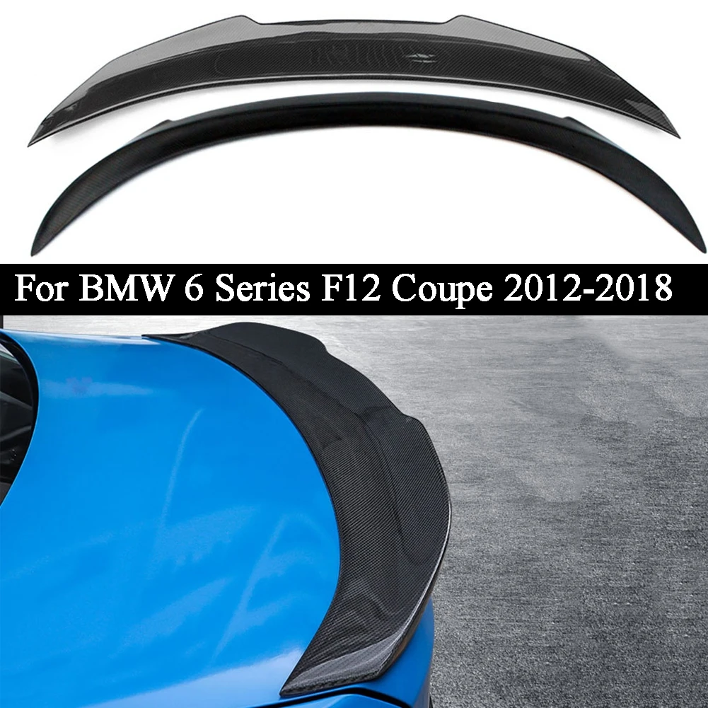 Заднее крыло из углеродного волокна крышка багажника спойлер для BMW 6 серии F12 Coupe