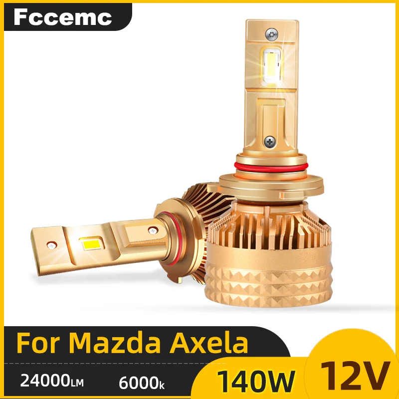 

Lighting Low Beam For Mazda Axela H1 LED H7 H11 HB3/9005 HB4/9006 LED Headlight with Len LED Canbus Car Light Bulb for Projector