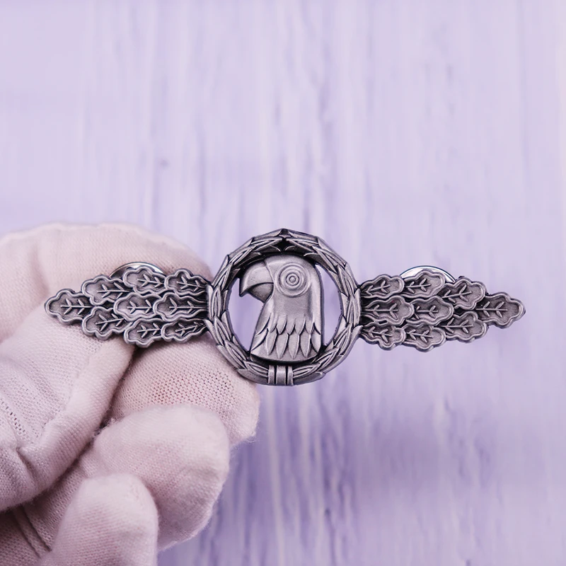 WW 2 Пособия по немецкому языку Люфтваффе дубовый лист Орел значок медаль C. E.