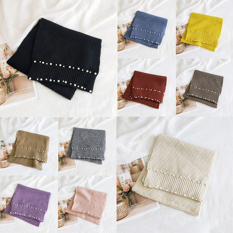 

Шарф-ХОМУТ ЖЕНСКИЙ, двухрядный, вязаный, однотонный, в стиле ретро