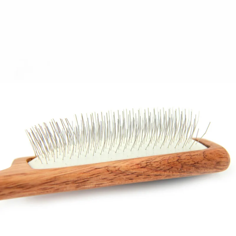 Высококачественная ручка для стрижки деревянного питомца собачья кошачья