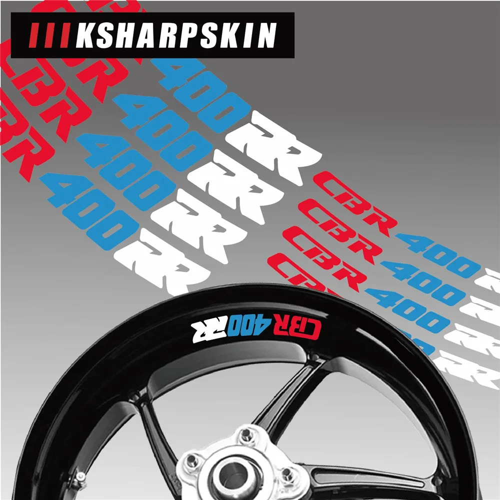 

Наклейки на колеса мотоцикла, декоративные наклейки, Светоотражающие Водонепроницаемые трендовые наклейки на раму для Honda CBR400RR cbr 400rr